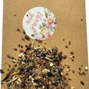 10 x Wildflower Seeds Wedding Favours Communion Christening party bag